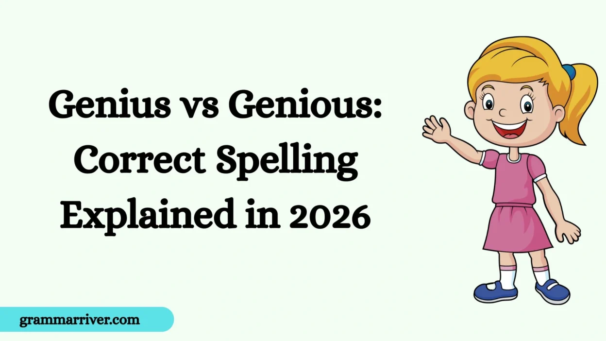 Genius vs Genious: Correct Spelling Explained in 2026