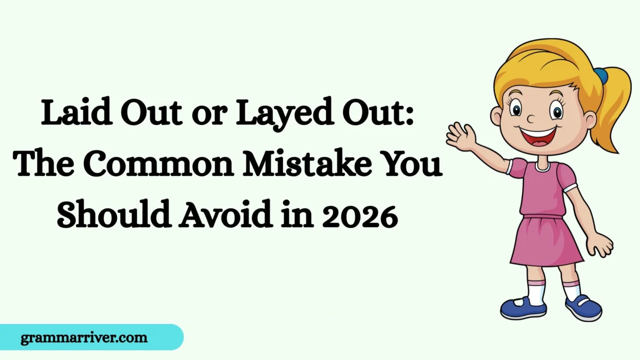 Laid Out or Layed Out: The Common Mistake You Should Avoid in 2026