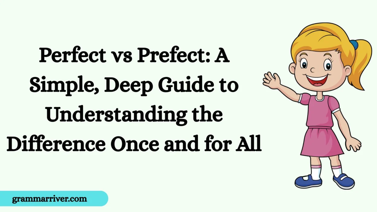 Perfect vs Prefect: A Simple, Deep Guide to Understanding the Difference Once and for All