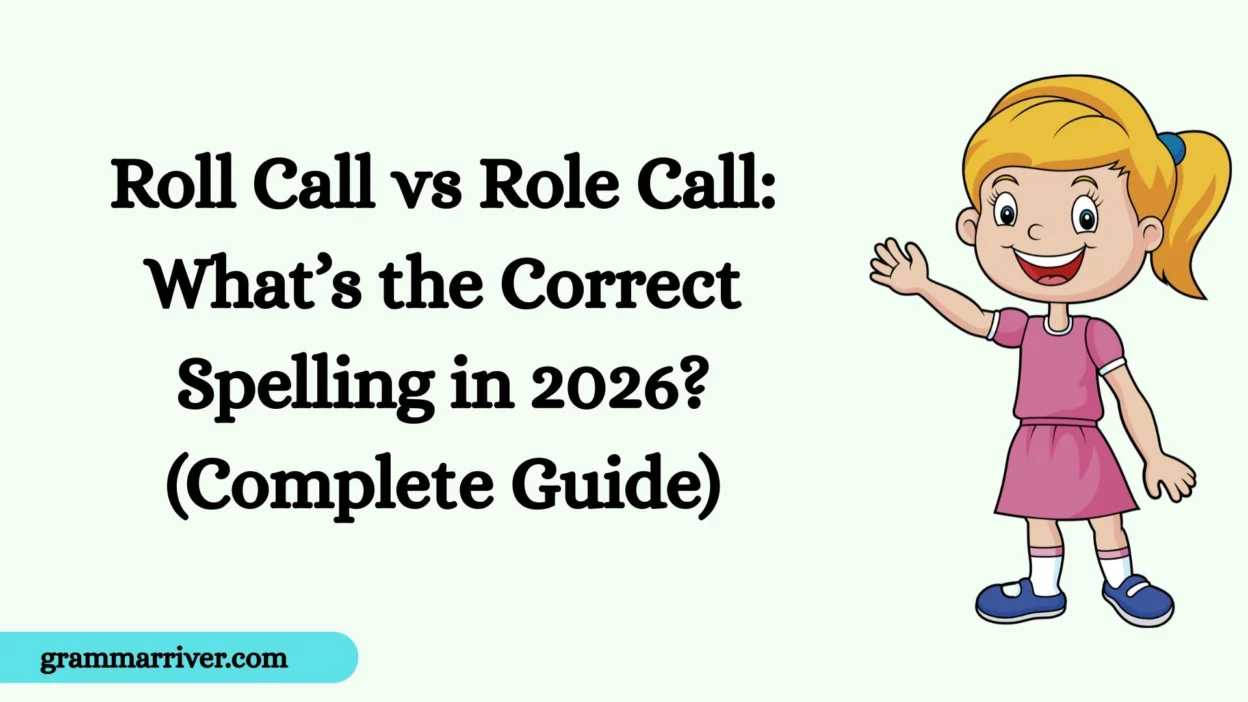 Roll Call vs Role Call: What’s the Correct Spelling in 2026? (Complete Guide)