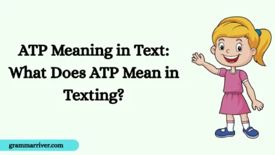 ATP Meaning in Text
