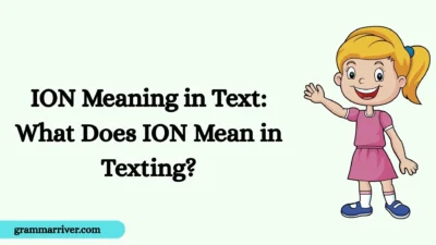 ION Meaning in Text