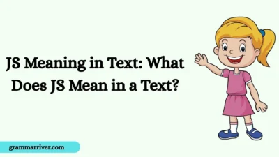 JS Meaning in Text