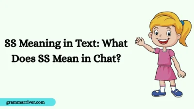 SS Meaning in Text