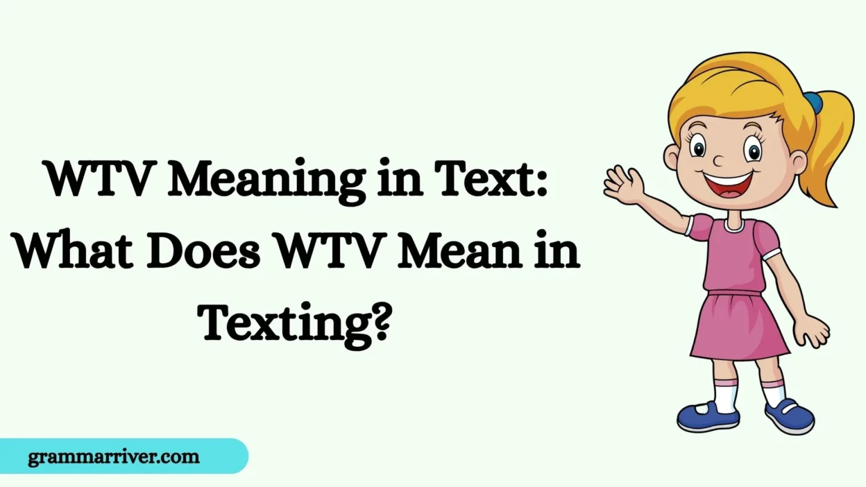 WTV Meaning in Text: What Does WTV Mean in Texting?